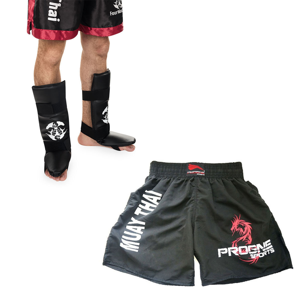 short de kickboxing masculino