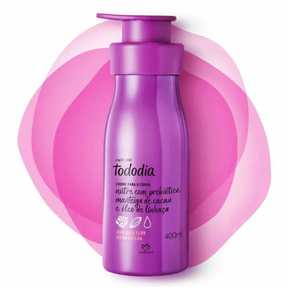 Hidratante Corporal Tododia Ameixa e Flor de Baunilha 400ml - Natura -  coopera