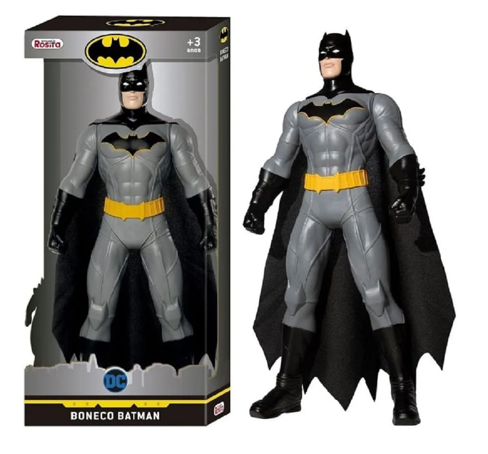 Boneco Batman Grande Articulado 42 Cm Liga Da Justiça - coopera